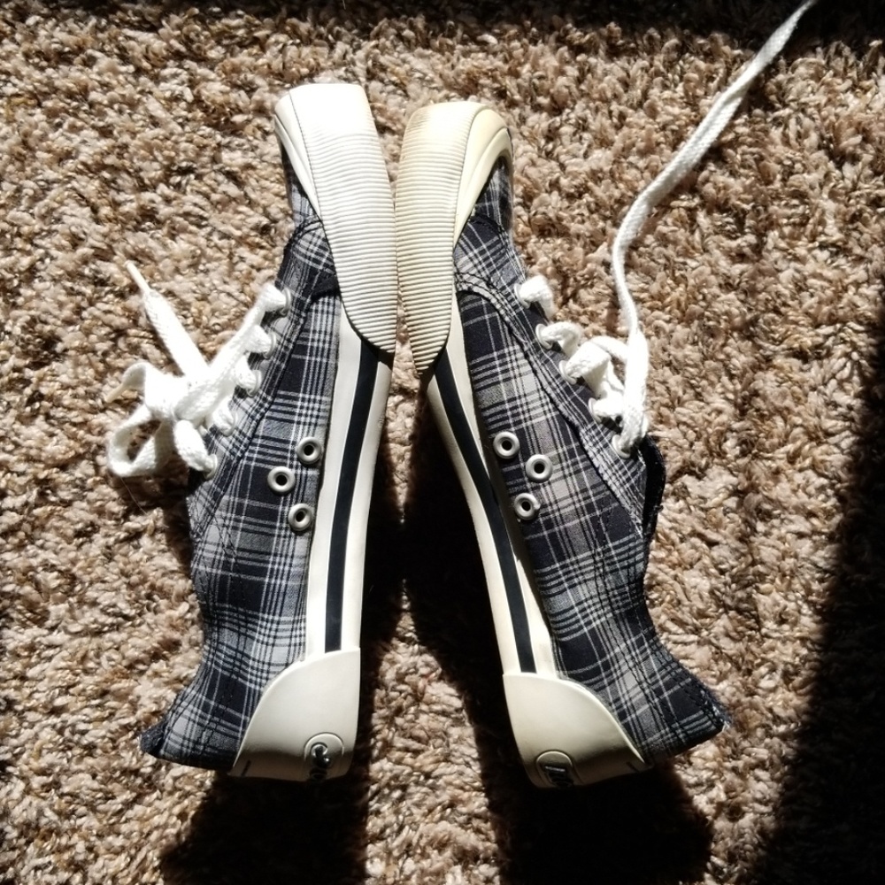Plaid Rocket Dog sneakers
